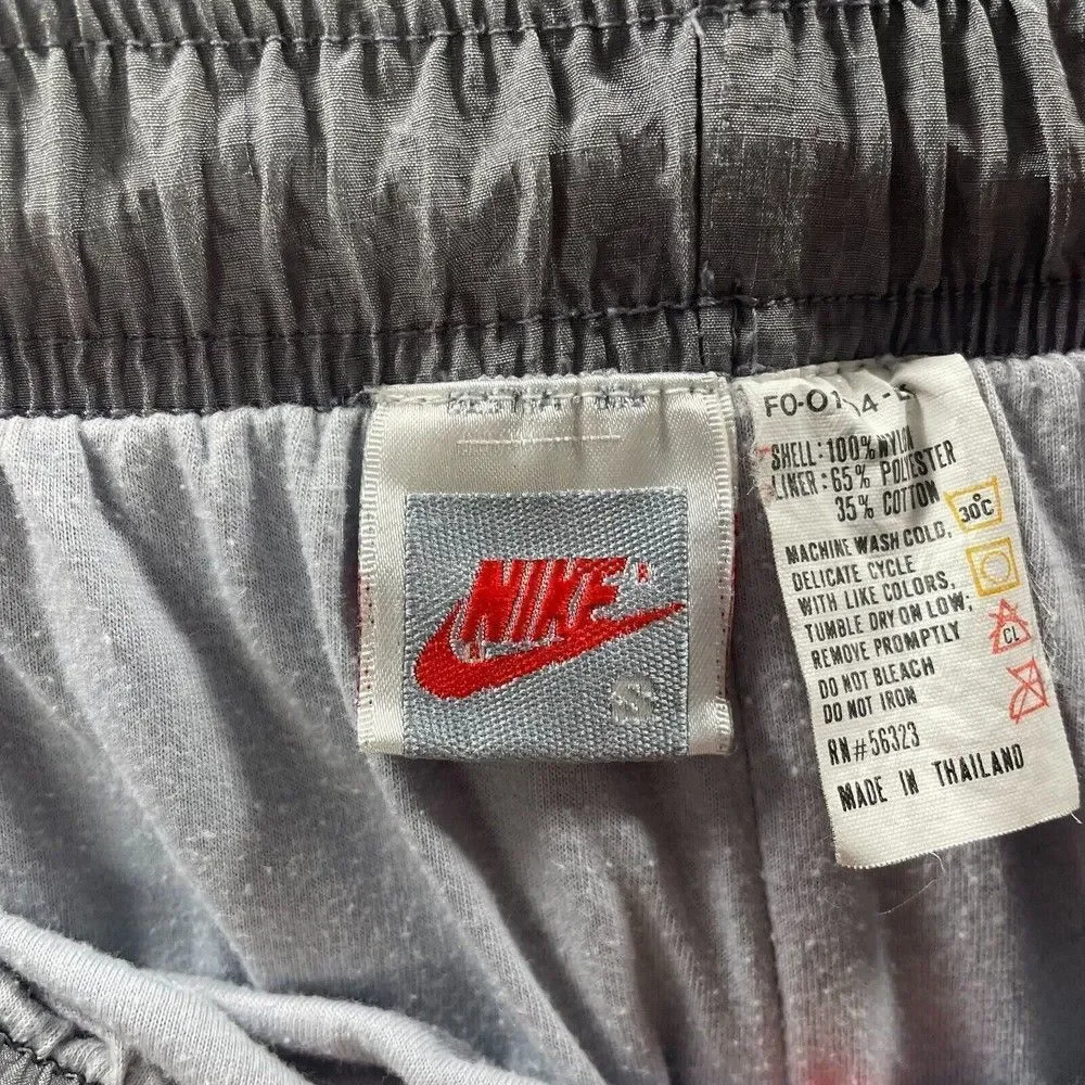 Vintage Nike‎ Pants Womens Small Grey Pink Track Pant Athleisure Grey Tag Swoosh